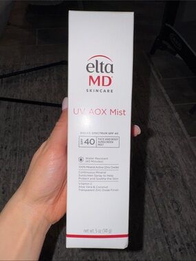 NIB - EltaMD UV AOX Mist SPF 40 – 5oz